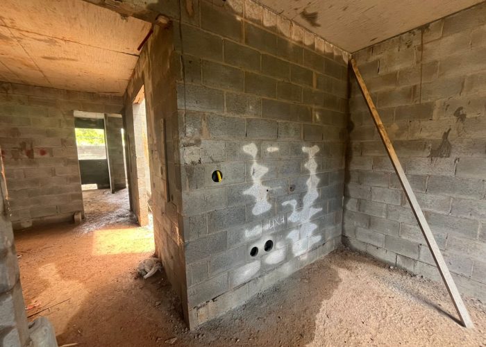 Instalação de caixinhas elétricas - Bloco 20